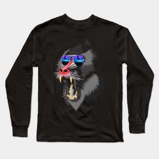 DJ Monkey Long Sleeve T-Shirt